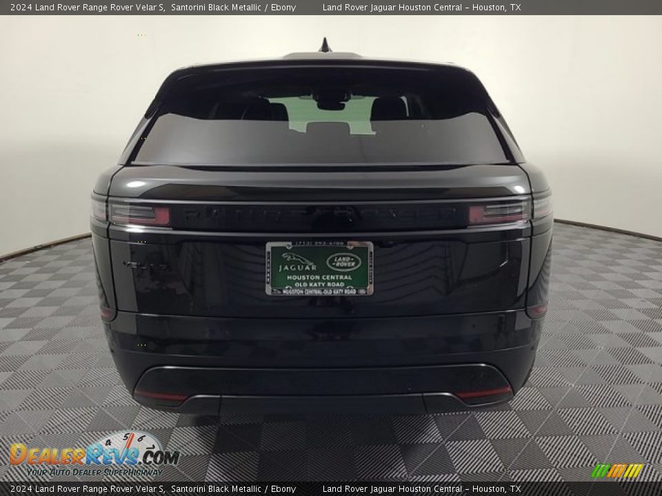 2024 Land Rover Range Rover Velar S Santorini Black Metallic / Ebony Photo #7