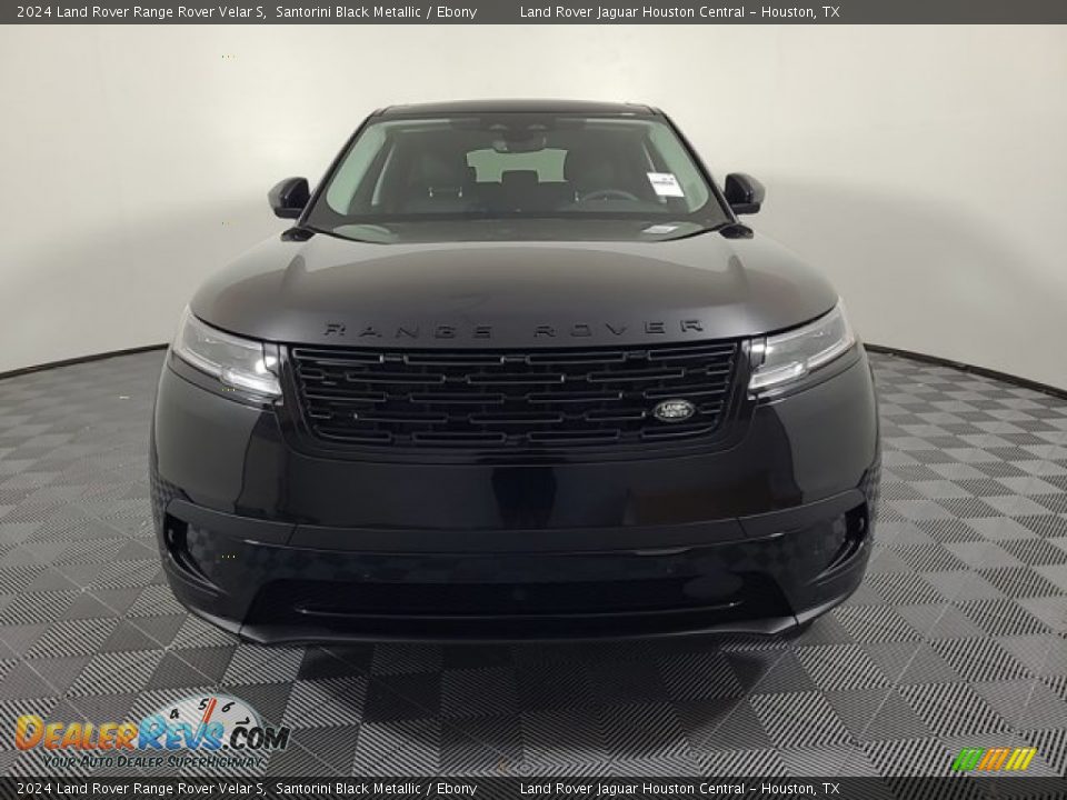 2024 Land Rover Range Rover Velar S Santorini Black Metallic / Ebony Photo #8