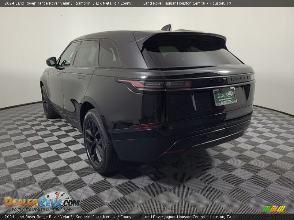 2024 Land Rover Range Rover Velar S Santorini Black Metallic / Ebony Photo #10