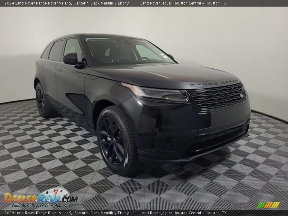 2024 Land Rover Range Rover Velar S Santorini Black Metallic / Ebony Photo #12