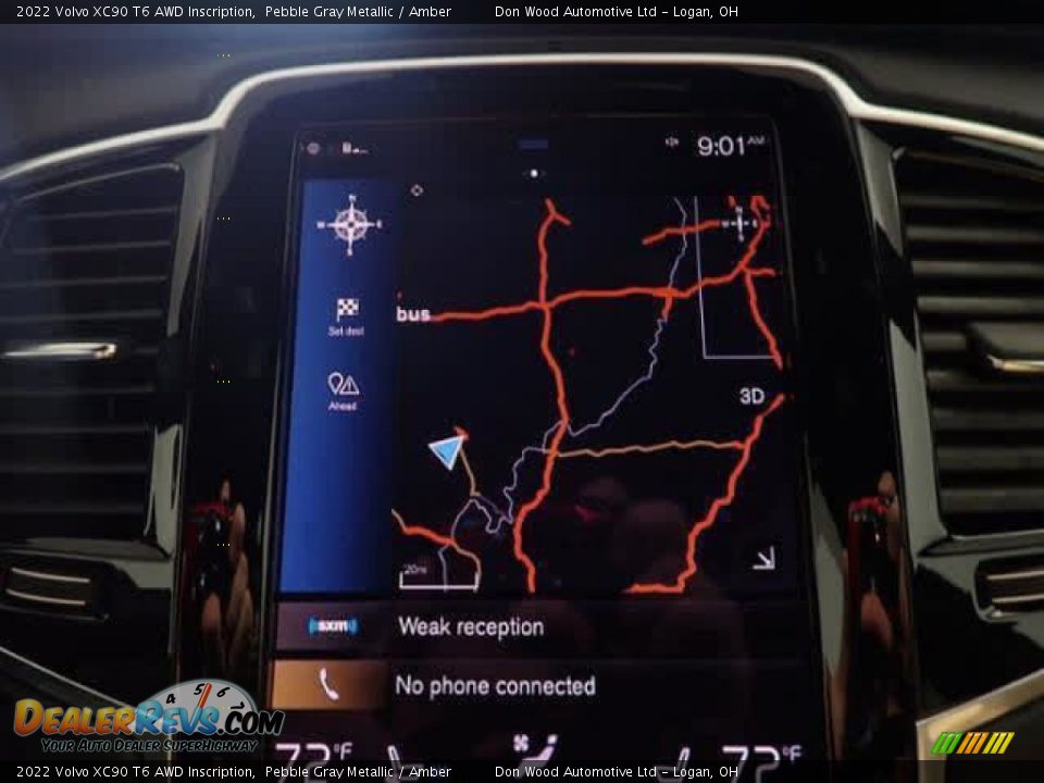 Navigation of 2022 Volvo XC90 T6 AWD Inscription Photo #3
