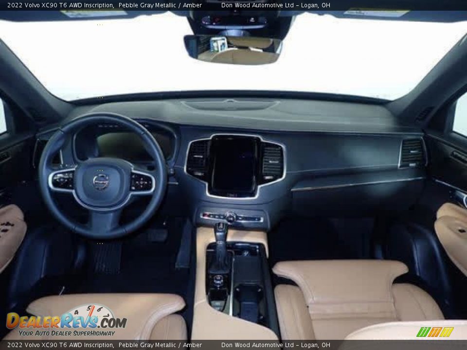 Dashboard of 2022 Volvo XC90 T6 AWD Inscription Photo #23