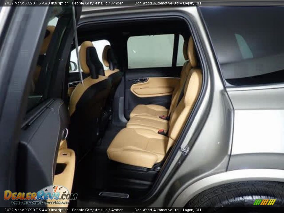 Rear Seat of 2022 Volvo XC90 T6 AWD Inscription Photo #32