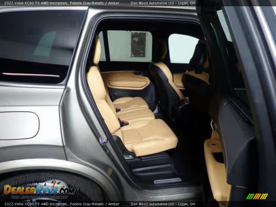 Rear Seat of 2022 Volvo XC90 T6 AWD Inscription Photo #34