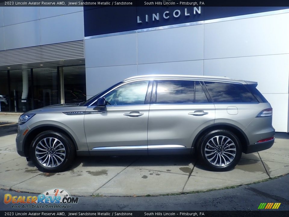 Jewel Sandstone Metallic 2023 Lincoln Aviator Reserve AWD Photo #2