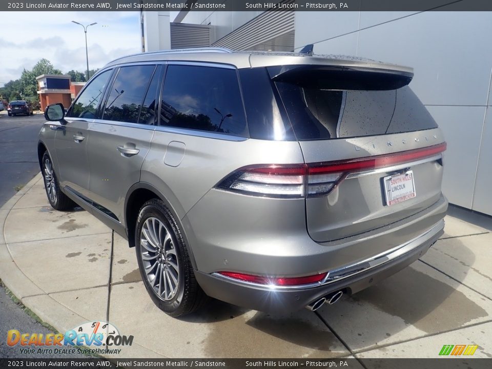 2023 Lincoln Aviator Reserve AWD Jewel Sandstone Metallic / Sandstone Photo #3