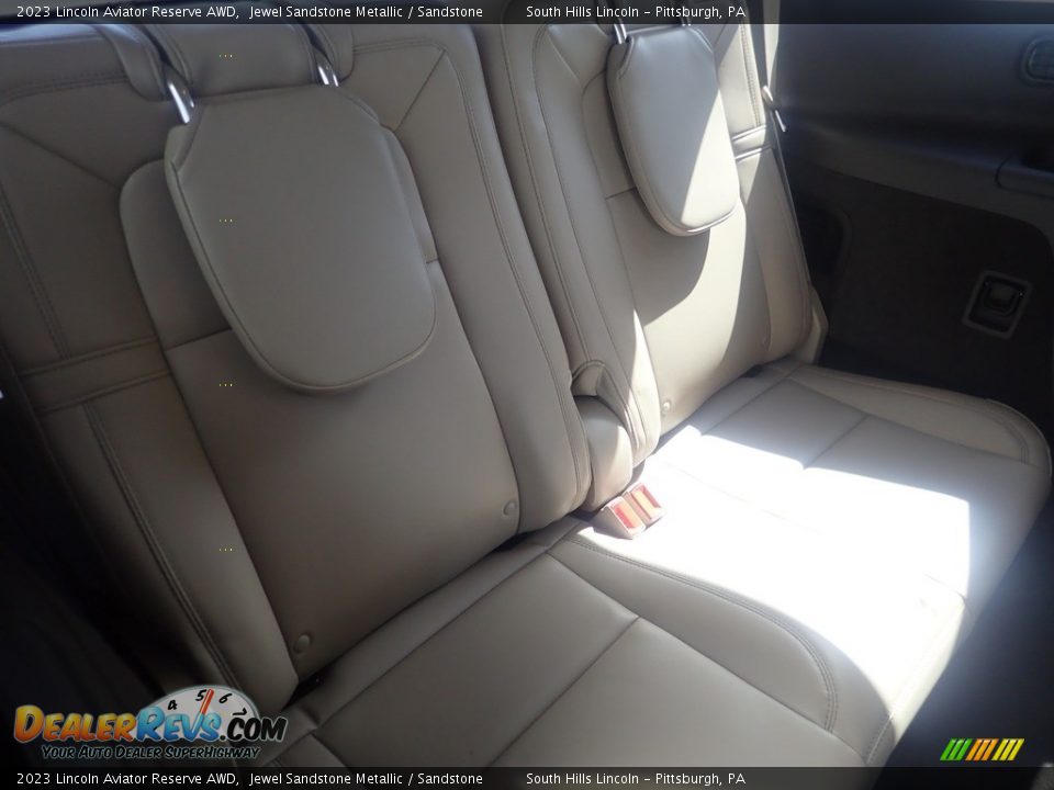 Rear Seat of 2023 Lincoln Aviator Reserve AWD Photo #14