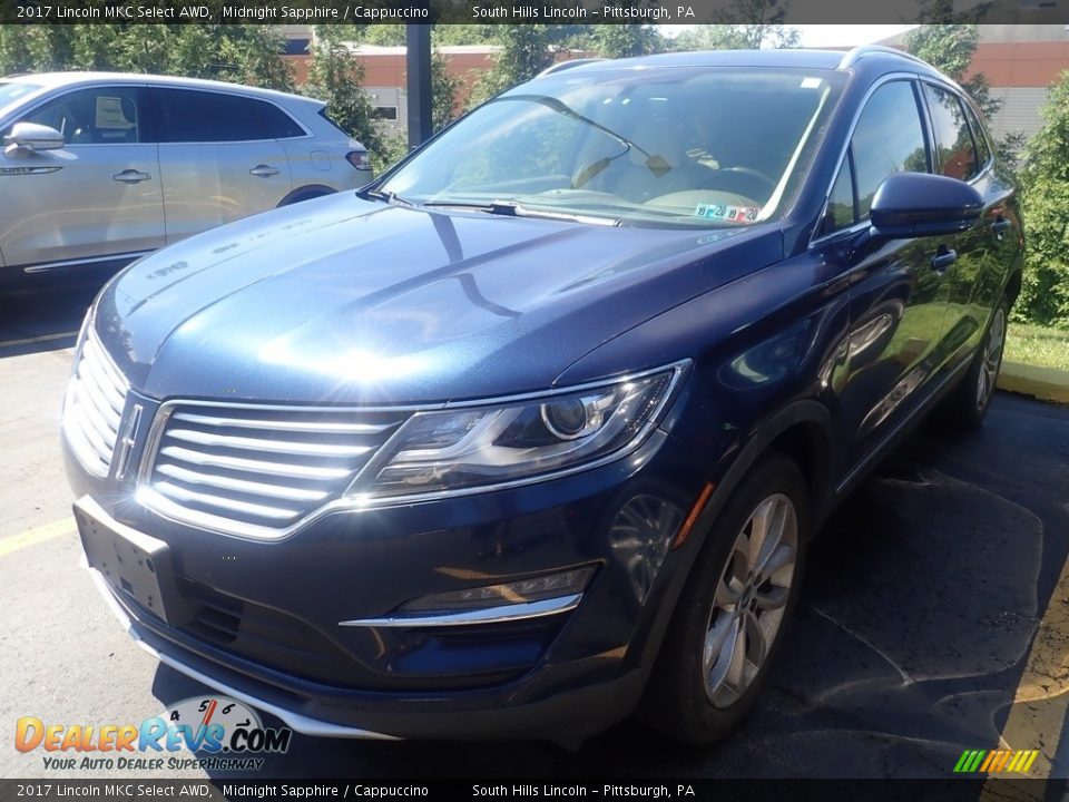 2017 Lincoln MKC Select AWD Midnight Sapphire / Cappuccino Photo #1