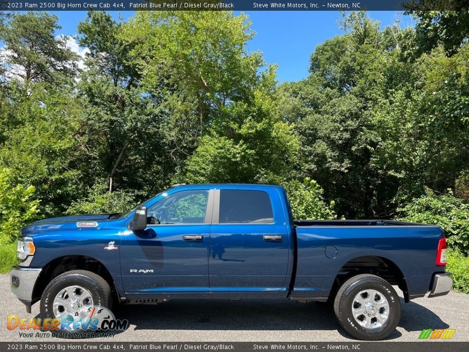 Patriot Blue Pearl 2023 Ram 2500 Big Horn Crew Cab 4x4 Photo #1