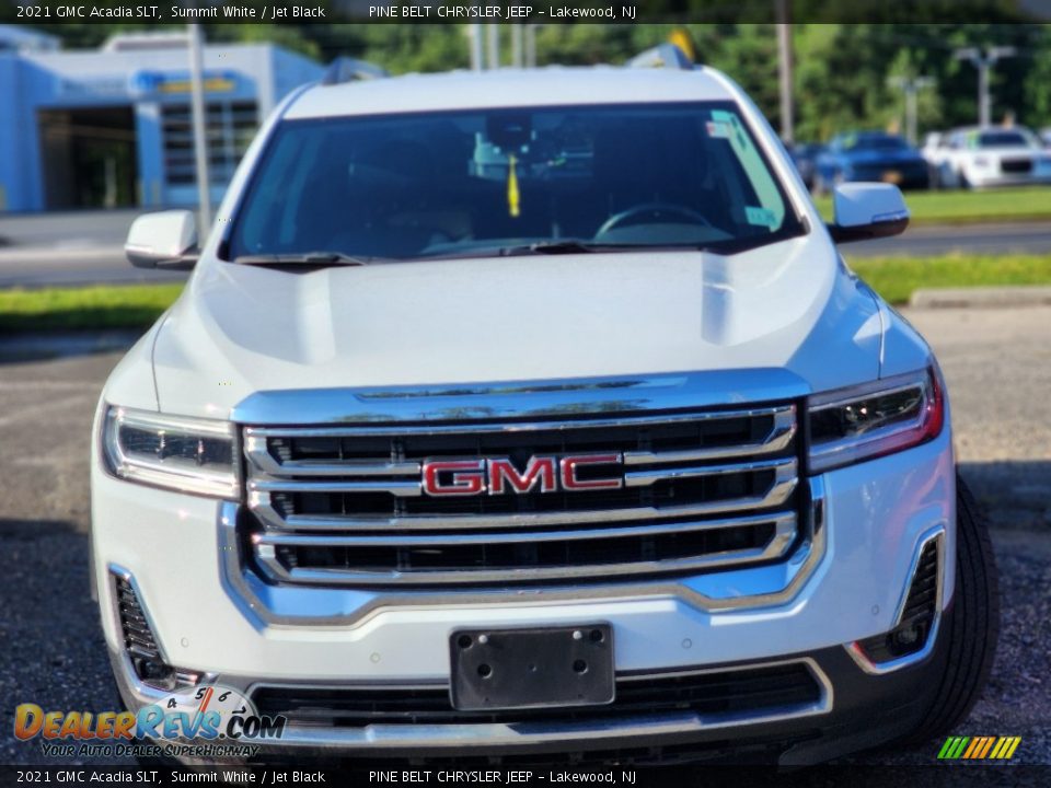 2021 GMC Acadia SLT Summit White / Jet Black Photo #2