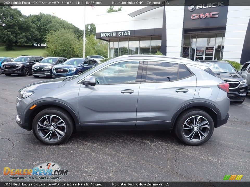 2021 Buick Encore GX Essence AWD Satin Steel Metallic / Signet Photo #2