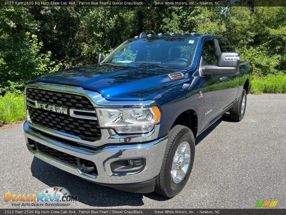 2023 Ram 2500 Big Horn Crew Cab 4x4 Patriot Blue Pearl / Diesel Gray/Black Photo #2