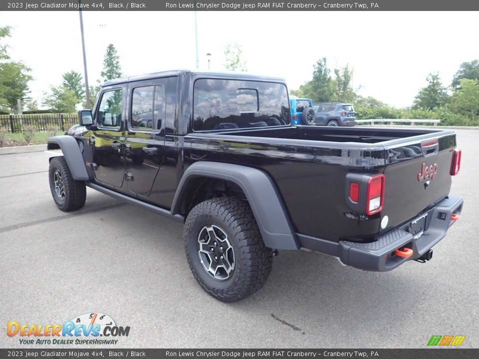 2023 Jeep Gladiator Mojave 4x4 Black / Black Photo #3