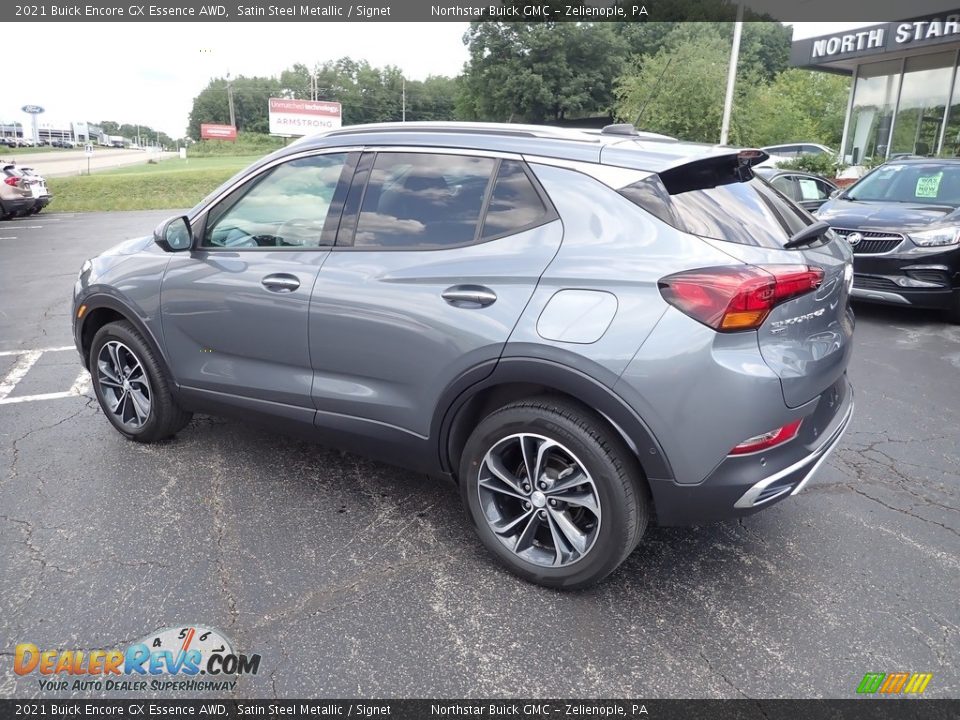 2021 Buick Encore GX Essence AWD Satin Steel Metallic / Signet Photo #3