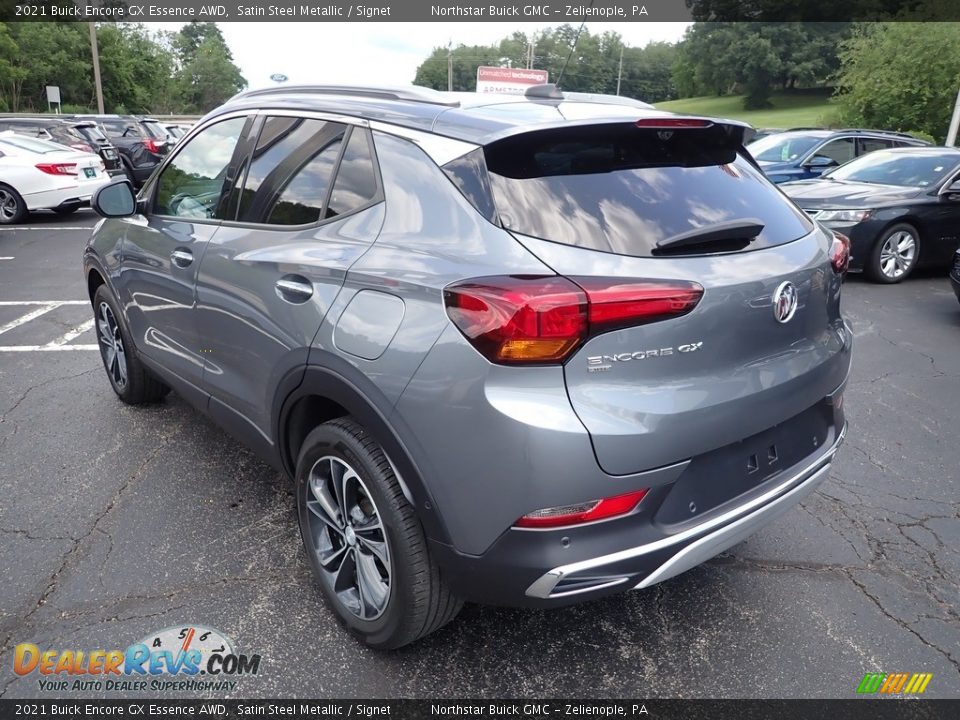 2021 Buick Encore GX Essence AWD Satin Steel Metallic / Signet Photo #4