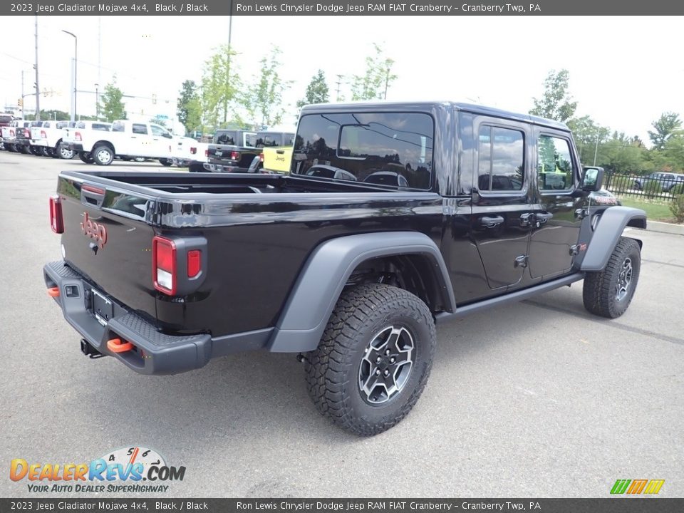 2023 Jeep Gladiator Mojave 4x4 Black / Black Photo #5