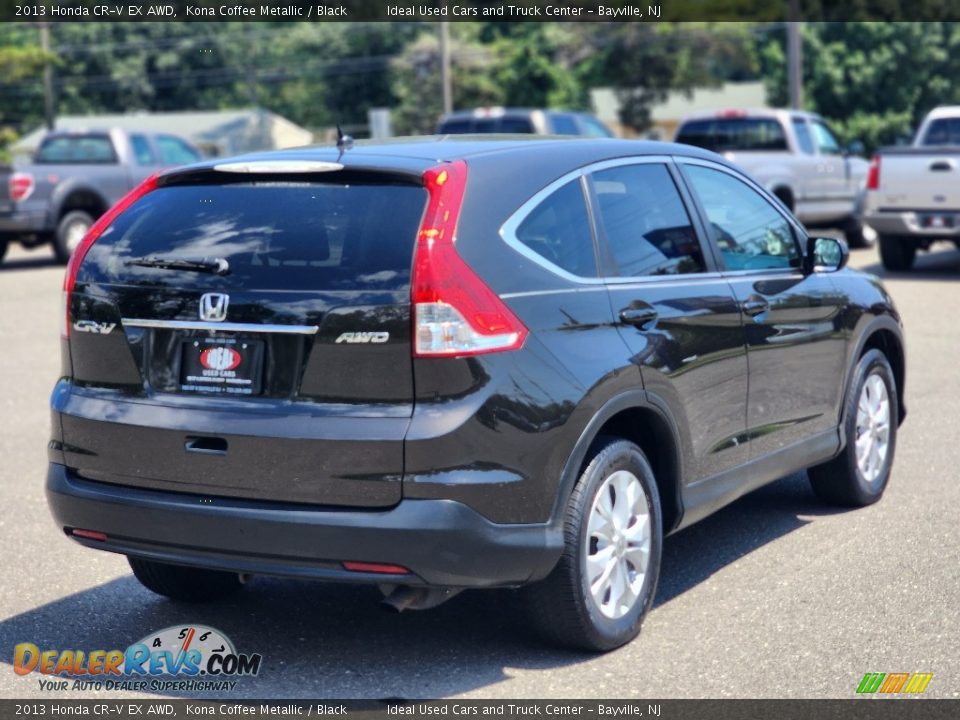 2013 Honda CR-V EX AWD Kona Coffee Metallic / Black Photo #5