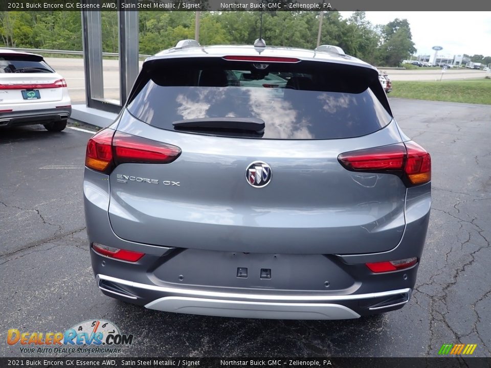 2021 Buick Encore GX Essence AWD Satin Steel Metallic / Signet Photo #5