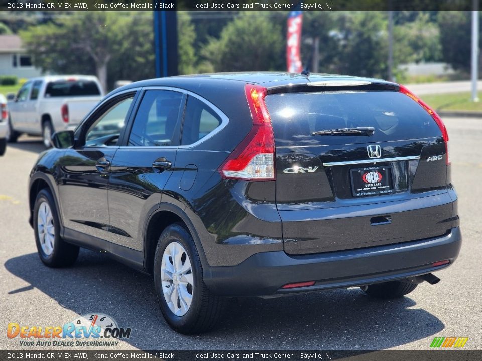 2013 Honda CR-V EX AWD Kona Coffee Metallic / Black Photo #6