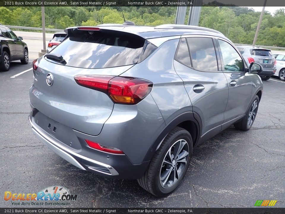 2021 Buick Encore GX Essence AWD Satin Steel Metallic / Signet Photo #6