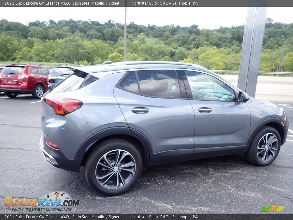 2021 Buick Encore GX Essence AWD Satin Steel Metallic / Signet Photo #7