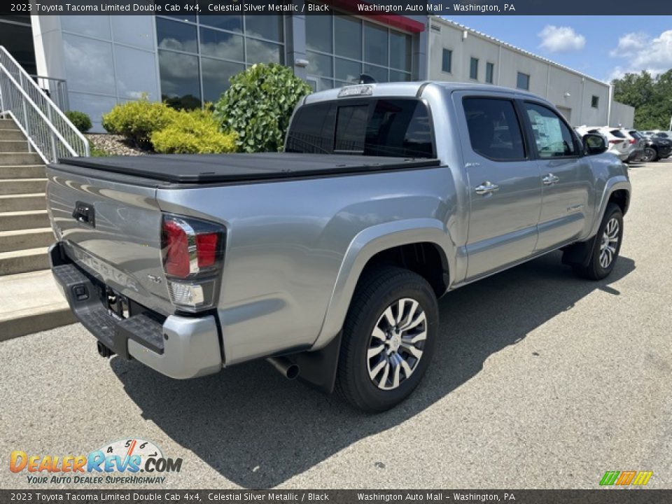 Celestial Silver Metallic 2023 Toyota Tacoma Limited Double Cab 4x4 Photo #9