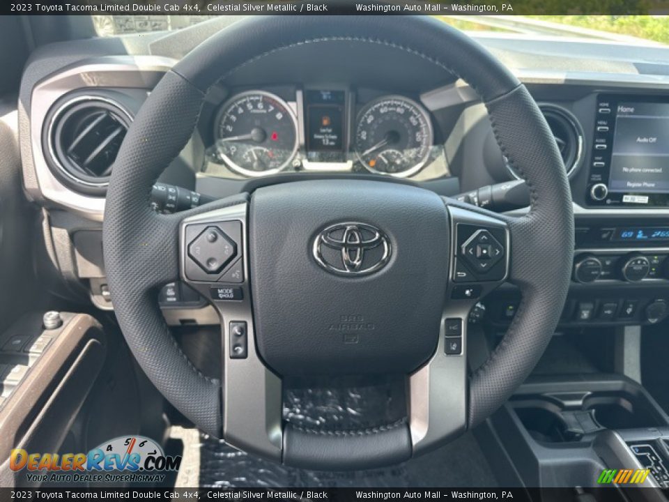 2023 Toyota Tacoma Limited Double Cab 4x4 Steering Wheel Photo #10