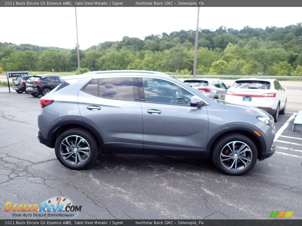 2021 Buick Encore GX Essence AWD Satin Steel Metallic / Signet Photo #8