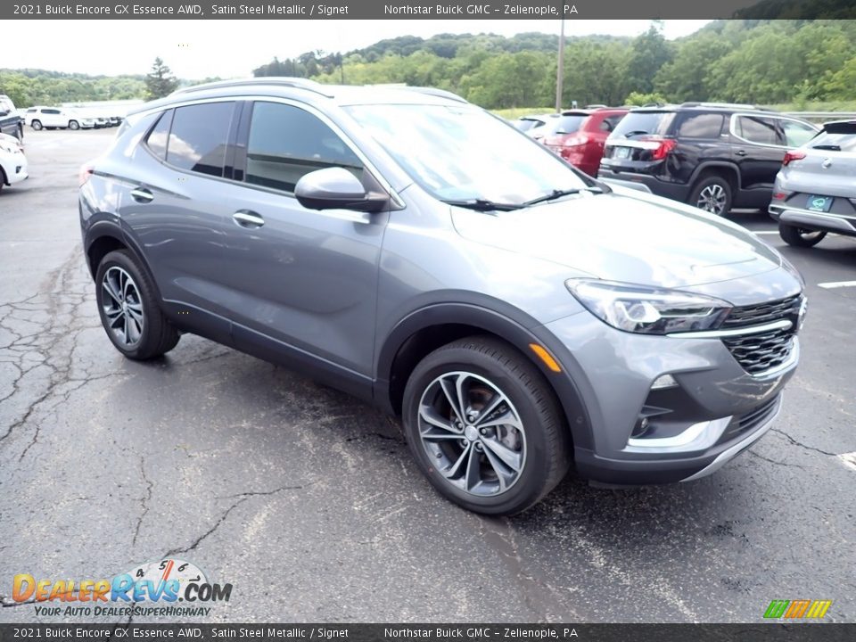 2021 Buick Encore GX Essence AWD Satin Steel Metallic / Signet Photo #9