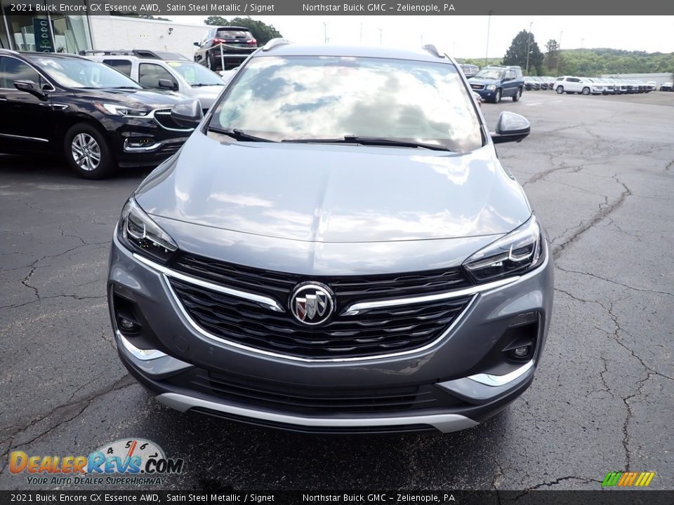 2021 Buick Encore GX Essence AWD Satin Steel Metallic / Signet Photo #11