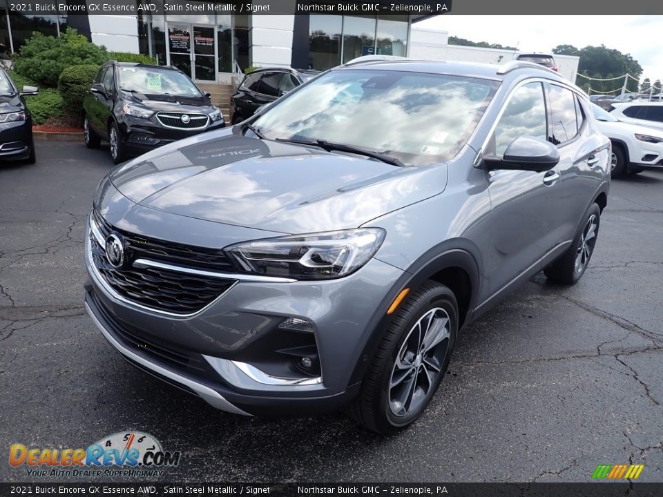 2021 Buick Encore GX Essence AWD Satin Steel Metallic / Signet Photo #12