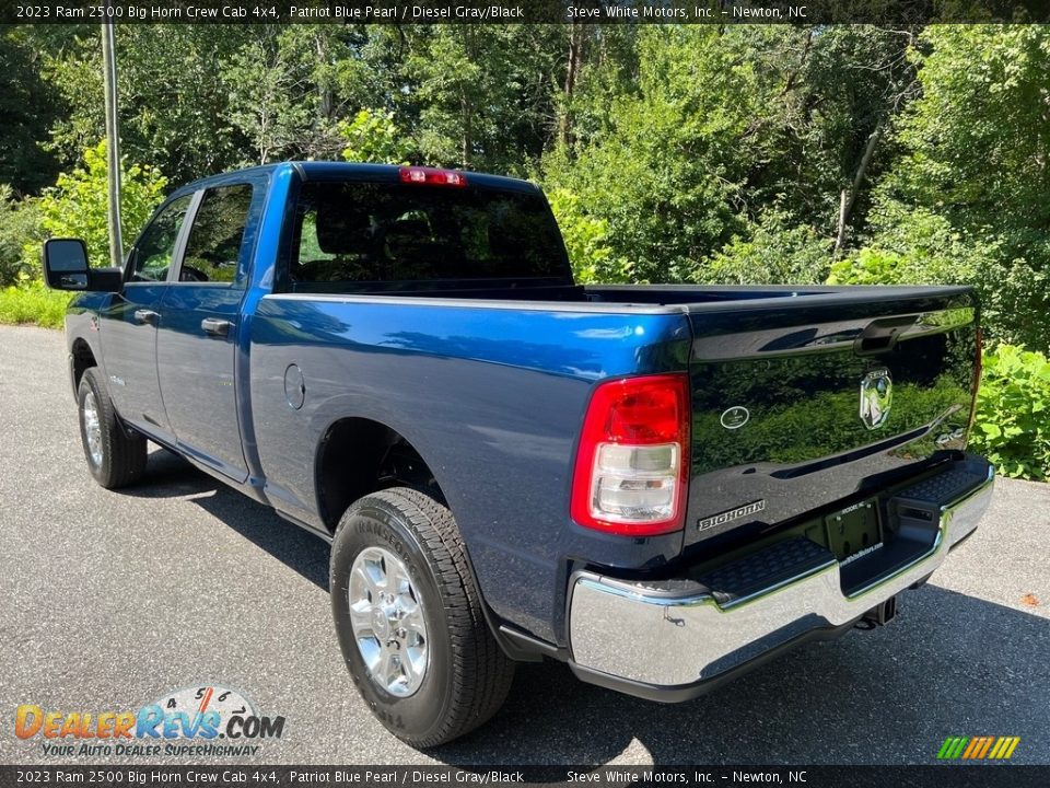 2023 Ram 2500 Big Horn Crew Cab 4x4 Patriot Blue Pearl / Diesel Gray/Black Photo #9