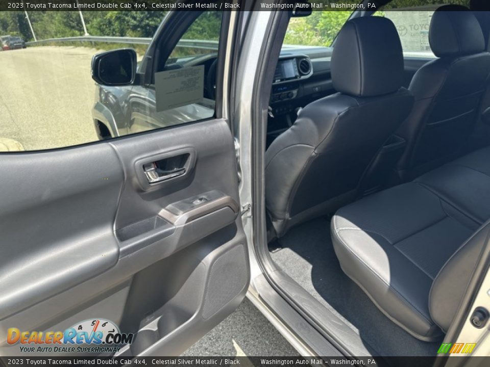 Rear Seat of 2023 Toyota Tacoma Limited Double Cab 4x4 Photo #19