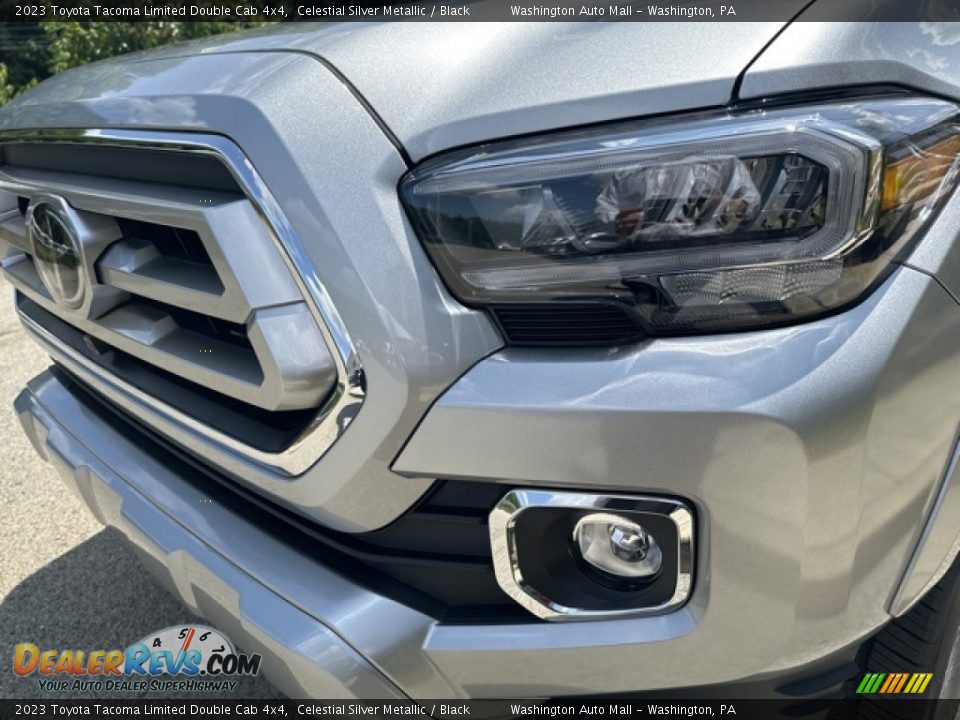 2023 Toyota Tacoma Limited Double Cab 4x4 Celestial Silver Metallic / Black Photo #20