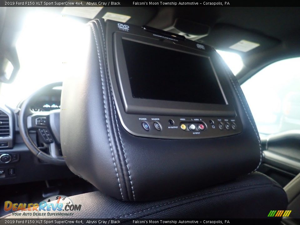 2019 Ford F150 XLT Sport SuperCrew 4x4 Abyss Gray / Black Photo #20
