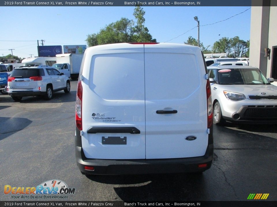 2019 Ford Transit Connect XL Van Frozen White / Palazzo Grey Photo #23