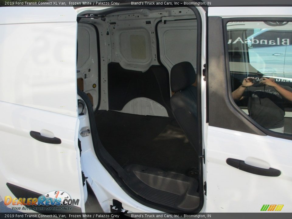 2019 Ford Transit Connect XL Van Frozen White / Palazzo Grey Photo #25