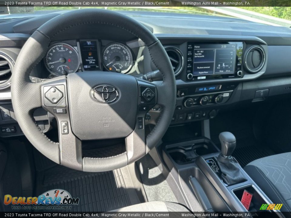 2023 Toyota Tacoma TRD Off Road Double Cab 4x4 Magnetic Gray Metallic / Black/Cement Photo #3