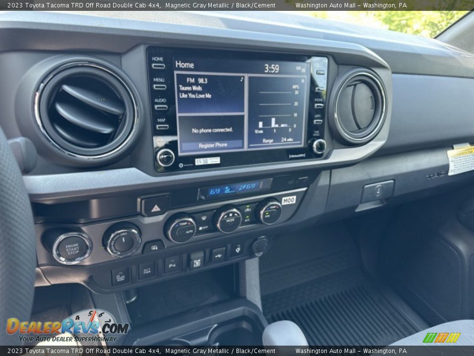 2023 Toyota Tacoma TRD Off Road Double Cab 4x4 Magnetic Gray Metallic / Black/Cement Photo #5