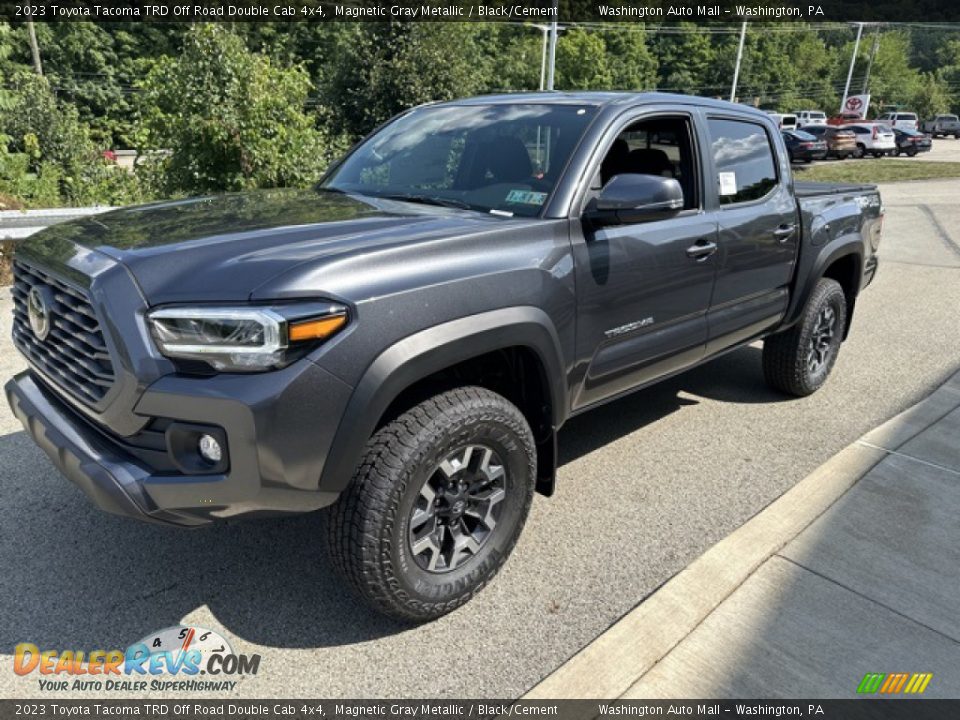 2023 Toyota Tacoma TRD Off Road Double Cab 4x4 Magnetic Gray Metallic / Black/Cement Photo #7