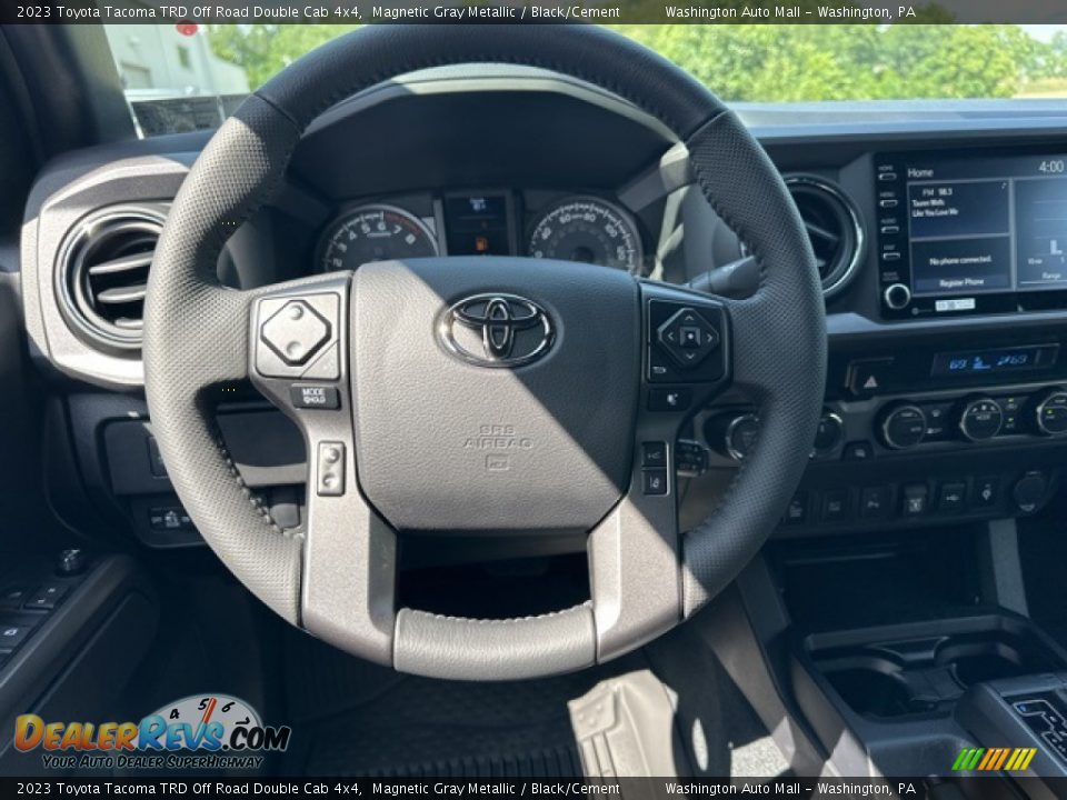 2023 Toyota Tacoma TRD Off Road Double Cab 4x4 Magnetic Gray Metallic / Black/Cement Photo #8