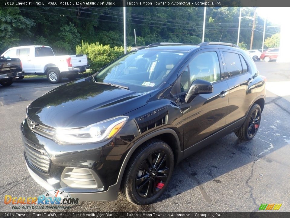 2019 Chevrolet Trax LT AWD Mosaic Black Metallic / Jet Black Photo #7