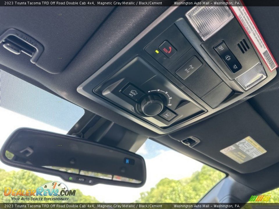 2023 Toyota Tacoma TRD Off Road Double Cab 4x4 Magnetic Gray Metallic / Black/Cement Photo #12