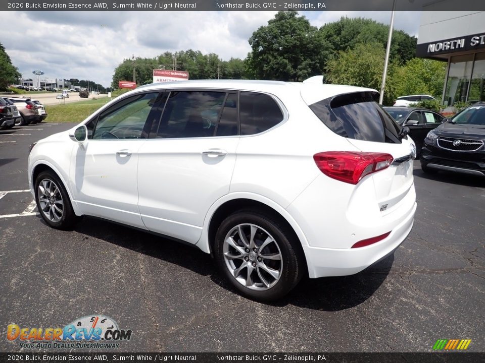 2020 Buick Envision Essence AWD Summit White / Light Neutral Photo #3