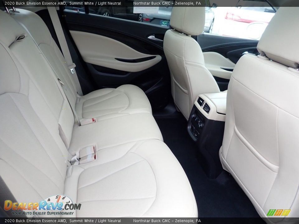 Rear Seat of 2020 Buick Envision Essence AWD Photo #16