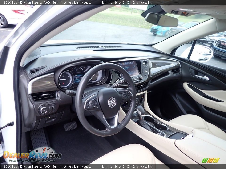 Front Seat of 2020 Buick Envision Essence AWD Photo #19