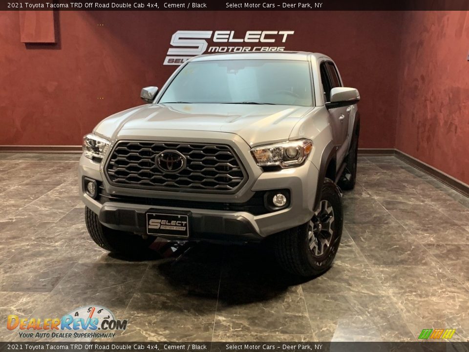2021 Toyota Tacoma TRD Off Road Double Cab 4x4 Cement / Black Photo #1