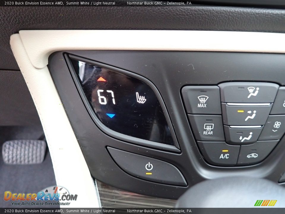 2020 Buick Envision Essence AWD Summit White / Light Neutral Photo #26