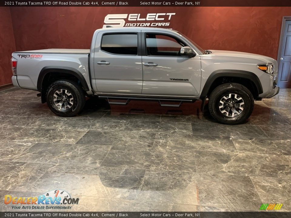 2021 Toyota Tacoma TRD Off Road Double Cab 4x4 Cement / Black Photo #4