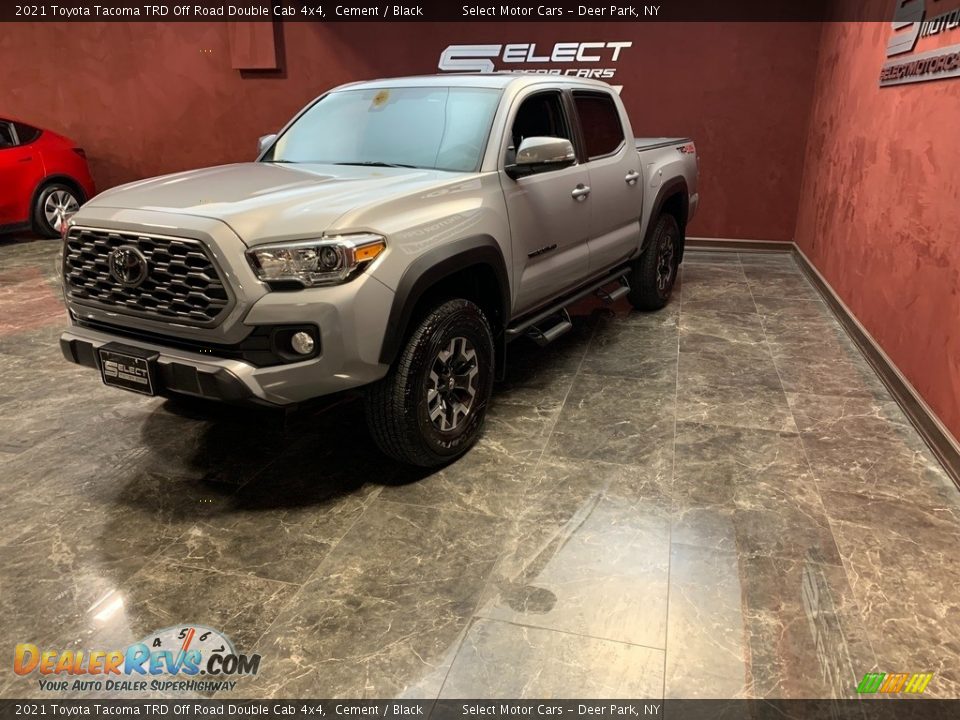 2021 Toyota Tacoma TRD Off Road Double Cab 4x4 Cement / Black Photo #5